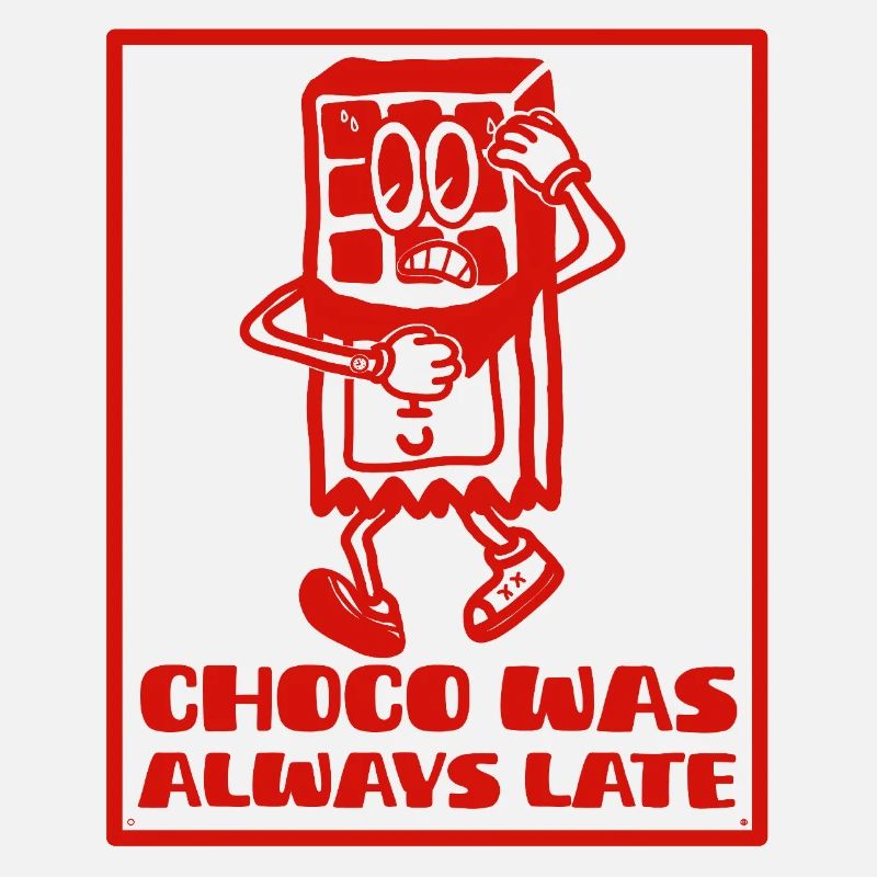 Schokolade Late Vintage Maskottchen