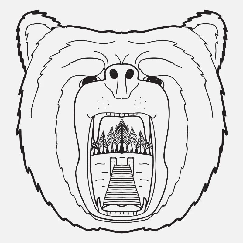 Wild Wild Vests Bear Tee