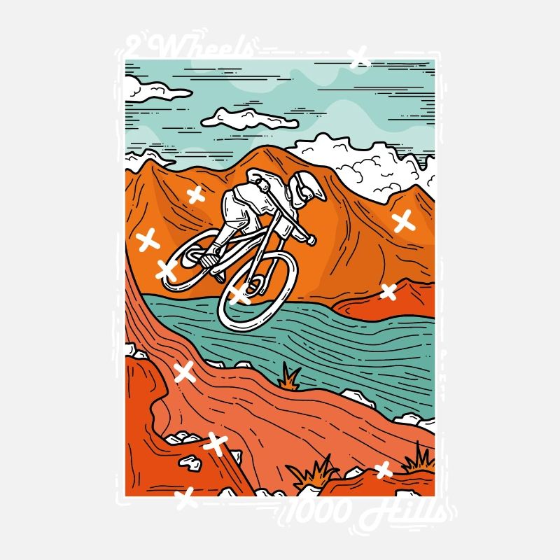 Downhill (white)