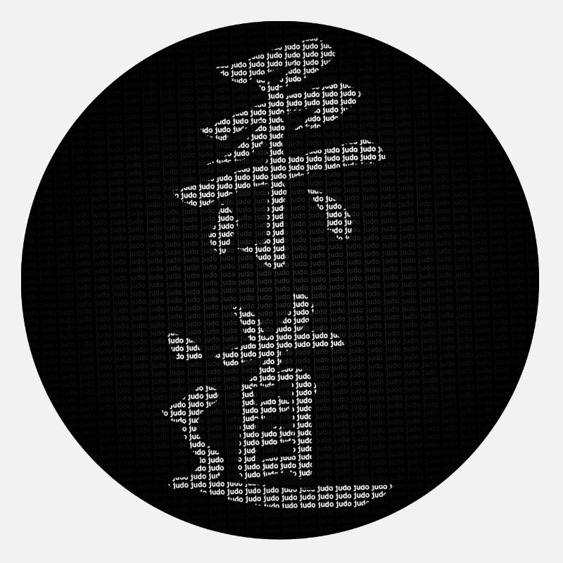 calligraphie judo typographie