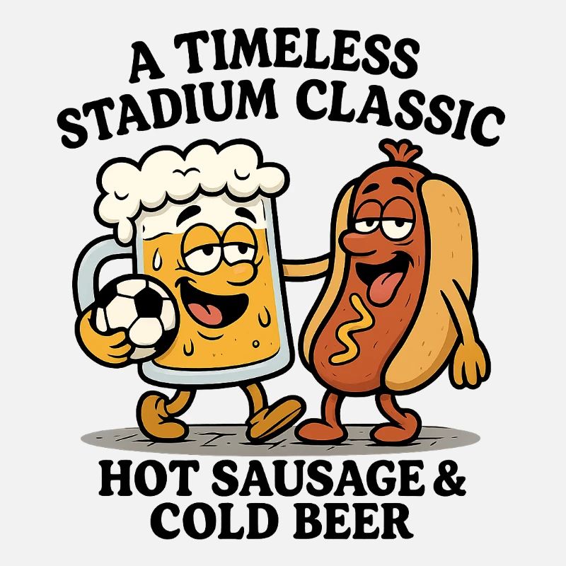 Bier und HotDog