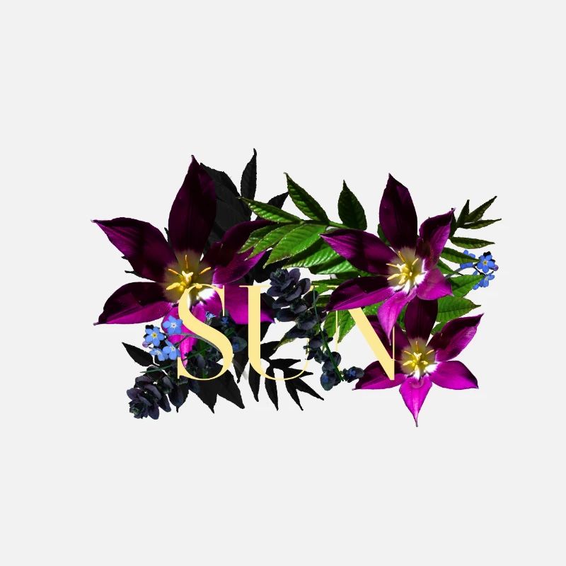 Ecrit sun et tulipes 1
