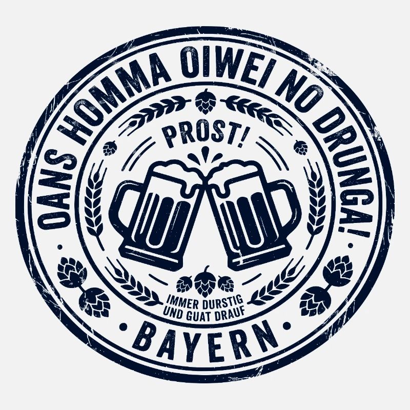 Oans hamma oiwei no – logo bavarois