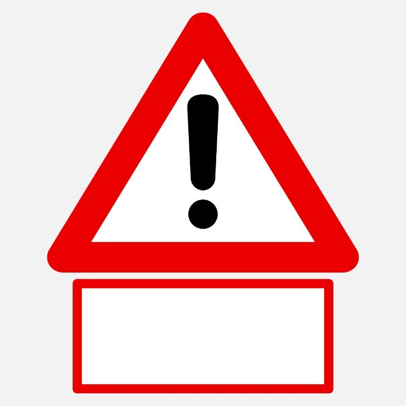Warning! Custom text! 2 lines 🚧