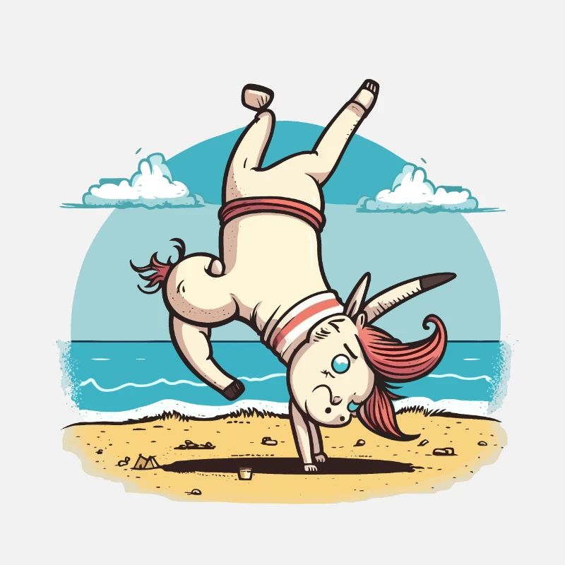 Einhorn-Athlet