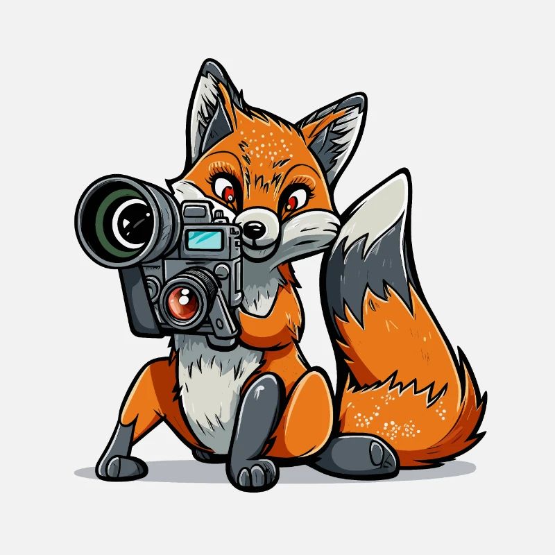 Fotogener Fuchs