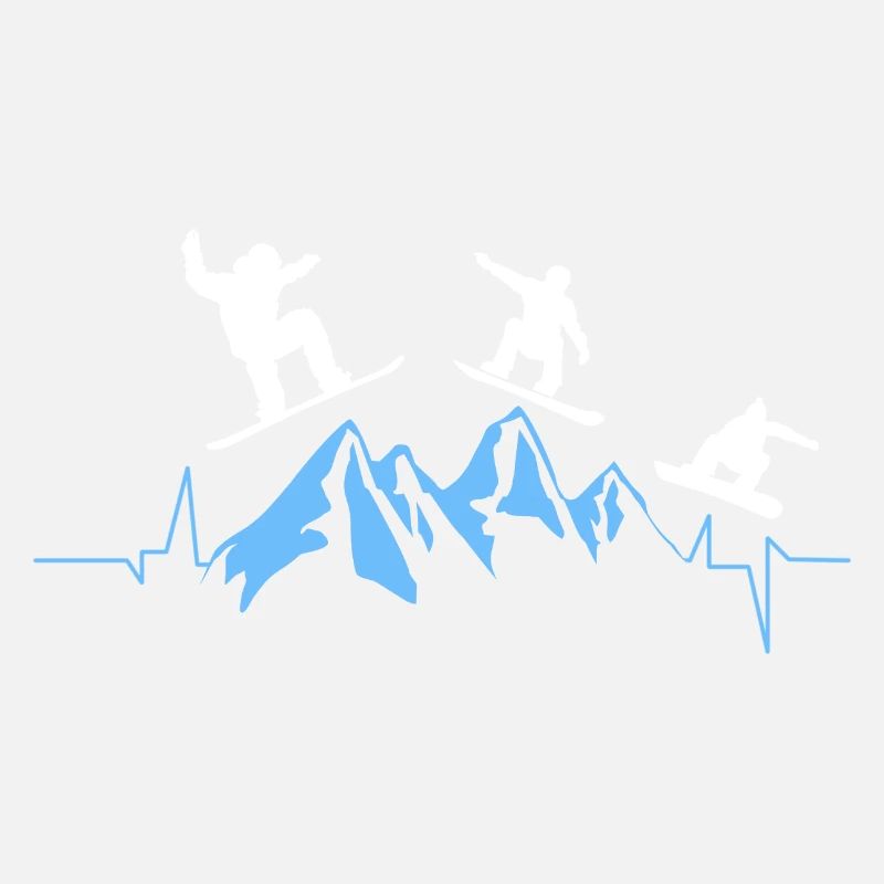 Palpitations cardiaques - Montagne - Snowboard
