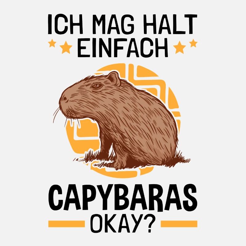 Ich mag einfach Capybara Wasserschwein