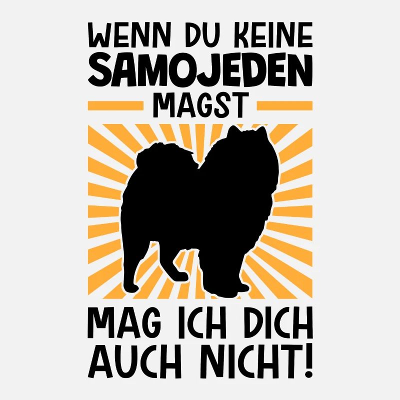 Samojeden nicht mögen Schlittenhund Samojede