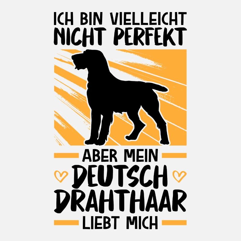 Mein Deutsch Drahthaar liebt mich Jagdhund