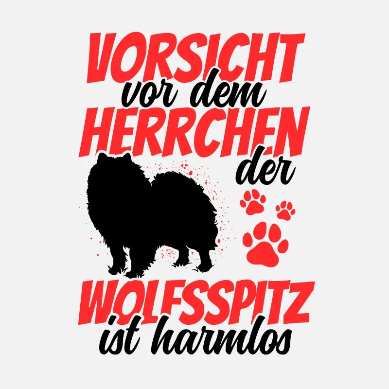 Vorsicht vor dem Wolfsspitz Deutscher Keeshond
