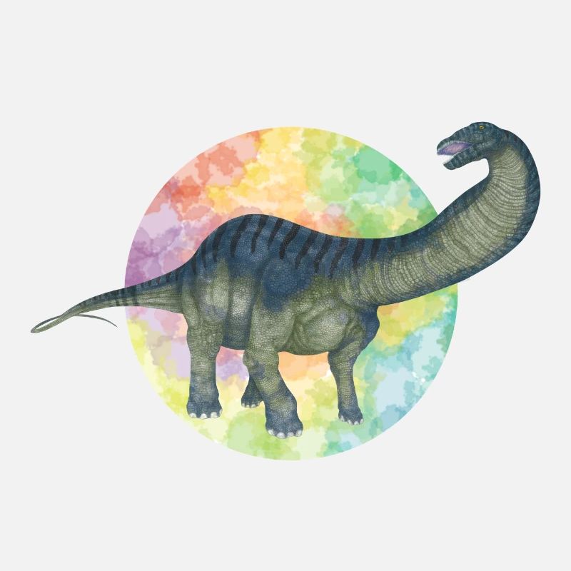 Farbige Dinosaurier