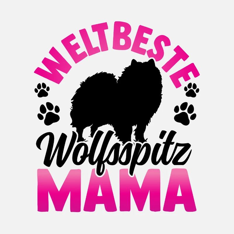Beste Wolfsspitz Mama Deutscher Keeshond