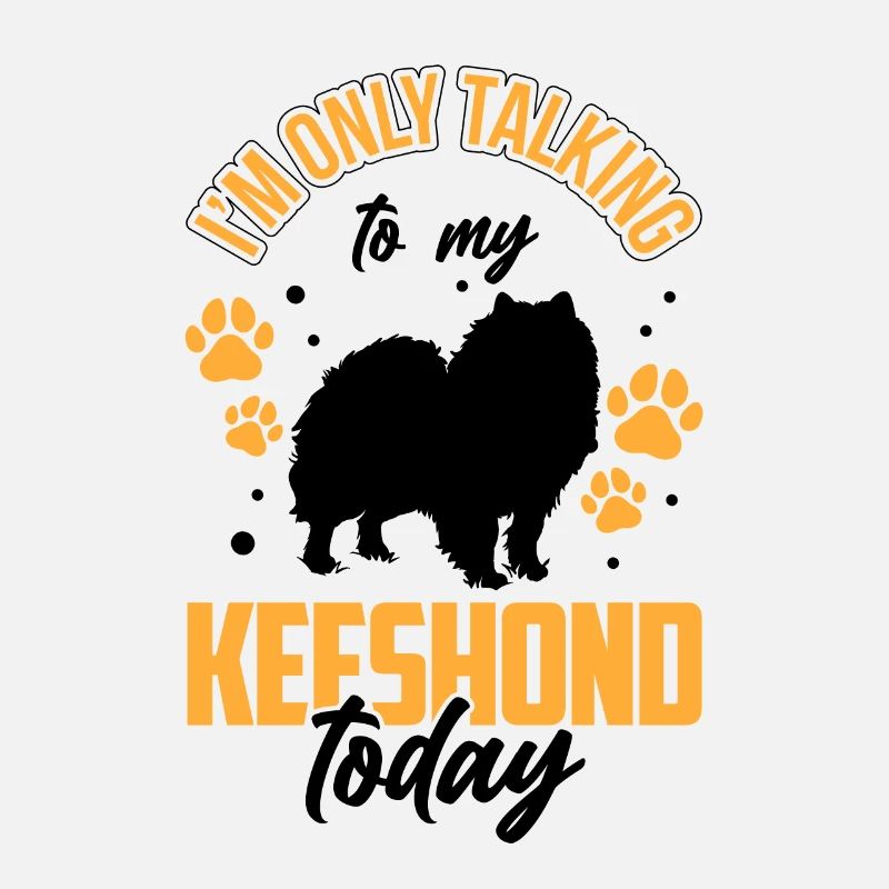 Rede nur mit Wolfsspitz Deutscher Keeshond