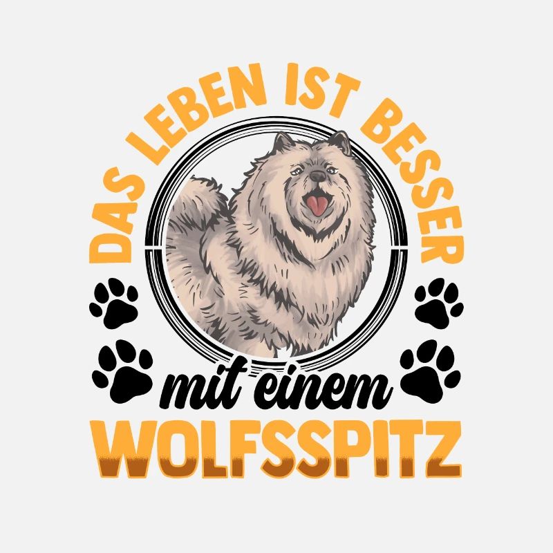 Leben mit Wolfsspitz Deutscher Keeshond