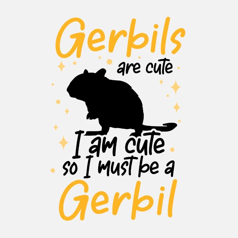 Je suis un rongeur gerbille Gerbille