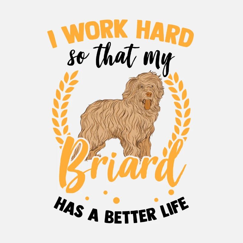 Work for my Briard Berger de Brie
