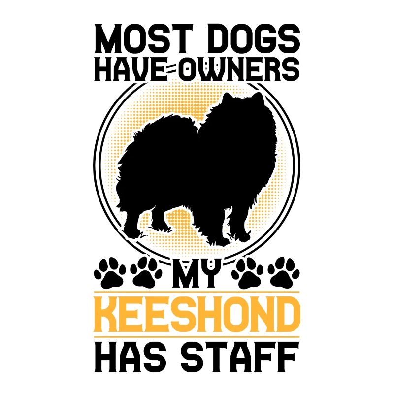 Wolfsspitz has staff German Wolfsspitz
