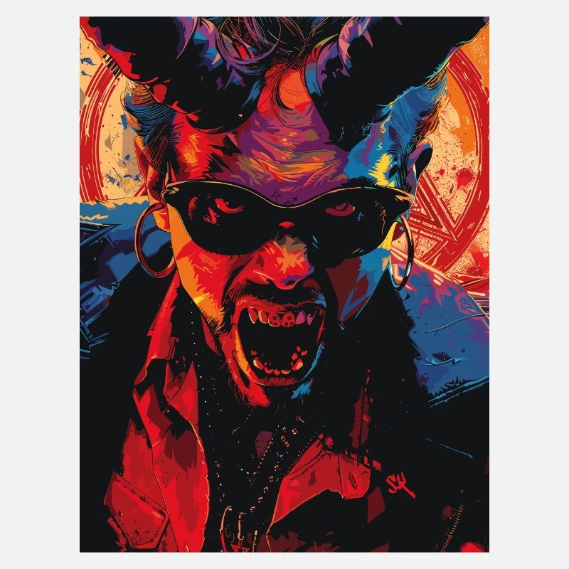 The Devil mit Pentagramm
