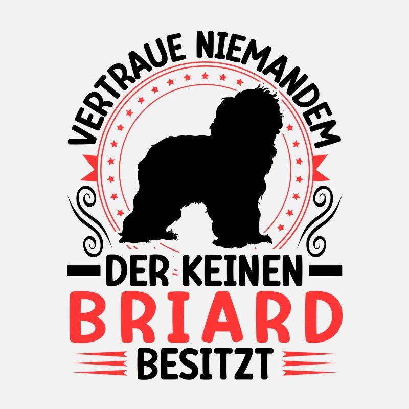 Ich besitze einen Briard Berger de Brie