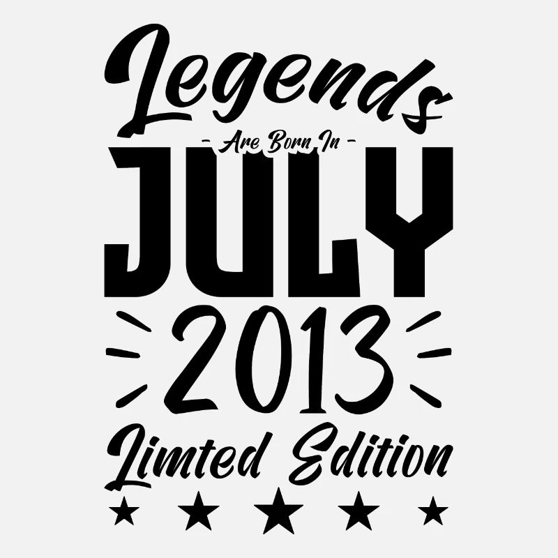 Born in July 2013. Birthday gift.