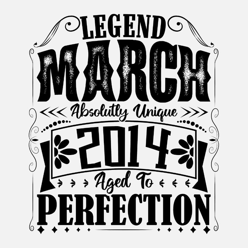 March 2014. Birthday Gift March 2014. March.