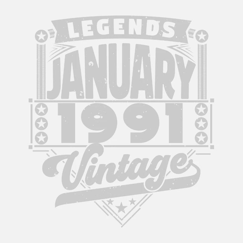 Jahrgangsjubiläum Januar 1991, Januar 1991.