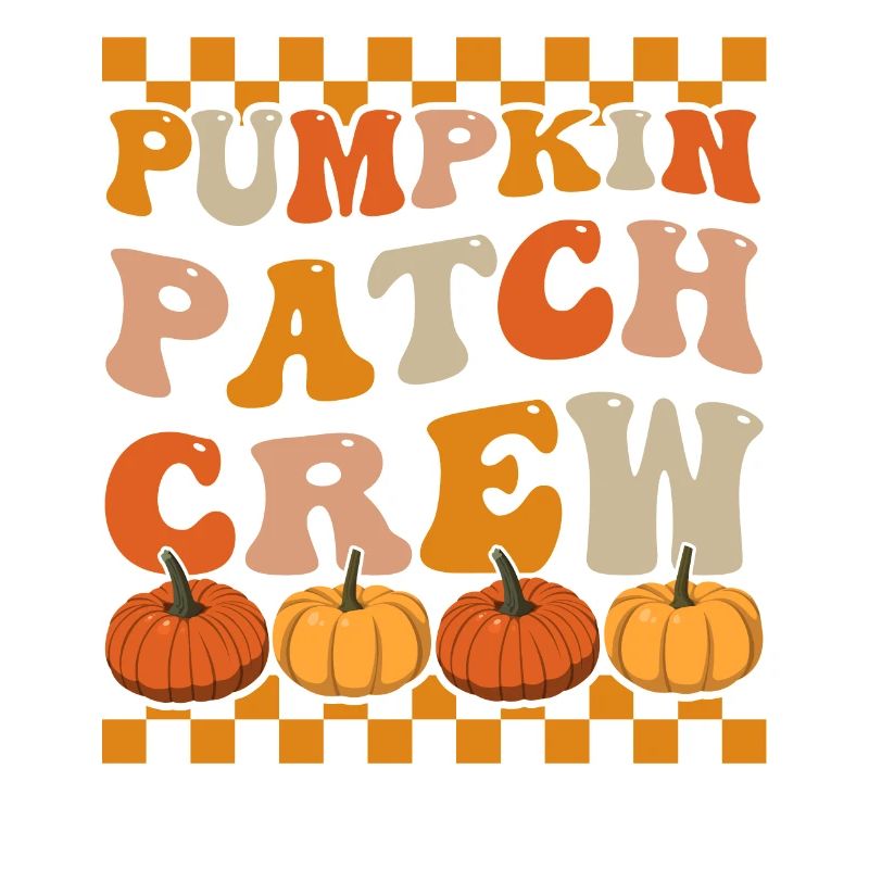 Groovy Pumpkin Patch Crew Fall Pumpkins