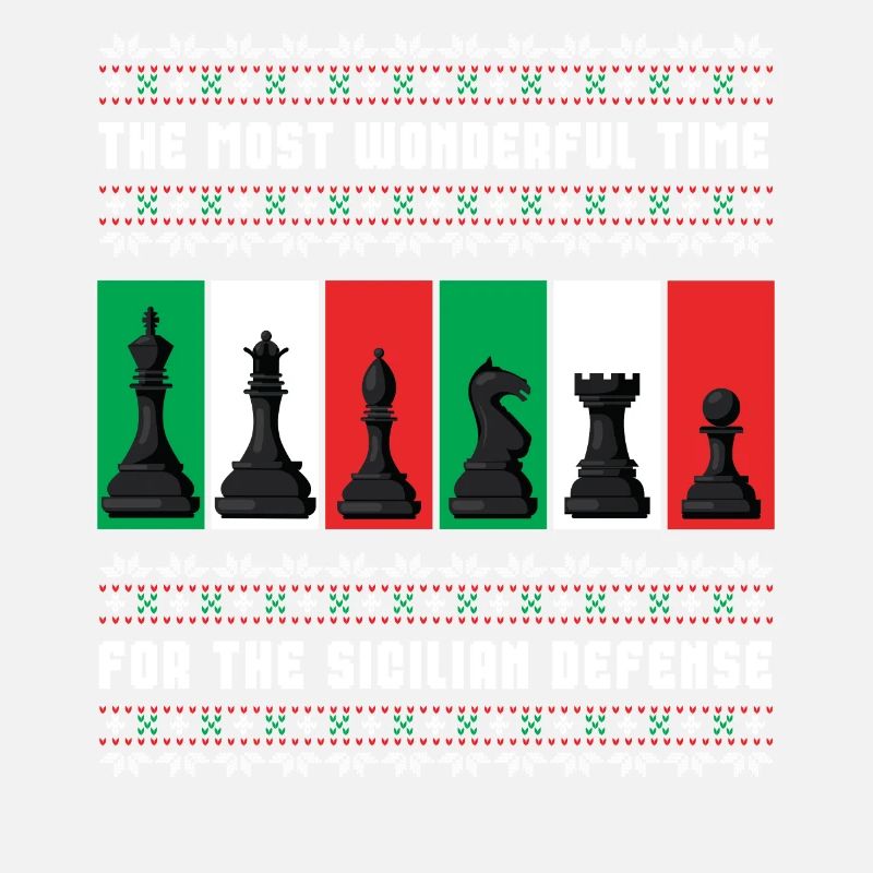 Chess de Noël Pull de Noël laid