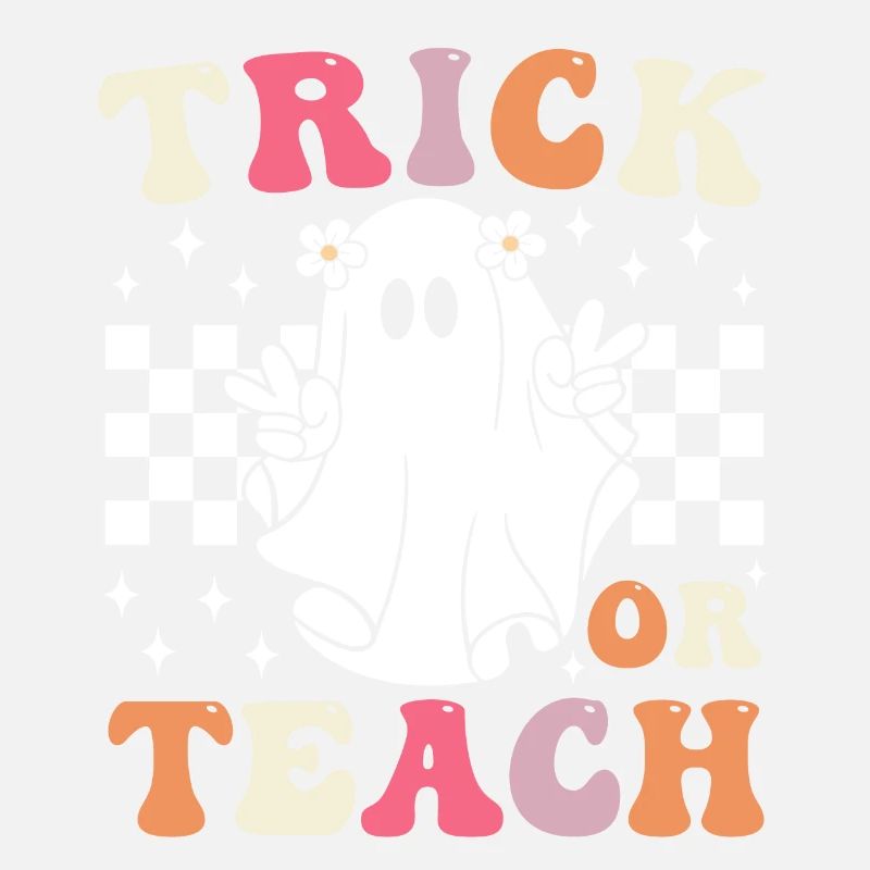 Groovy Trick or Teach Halloween Teacher