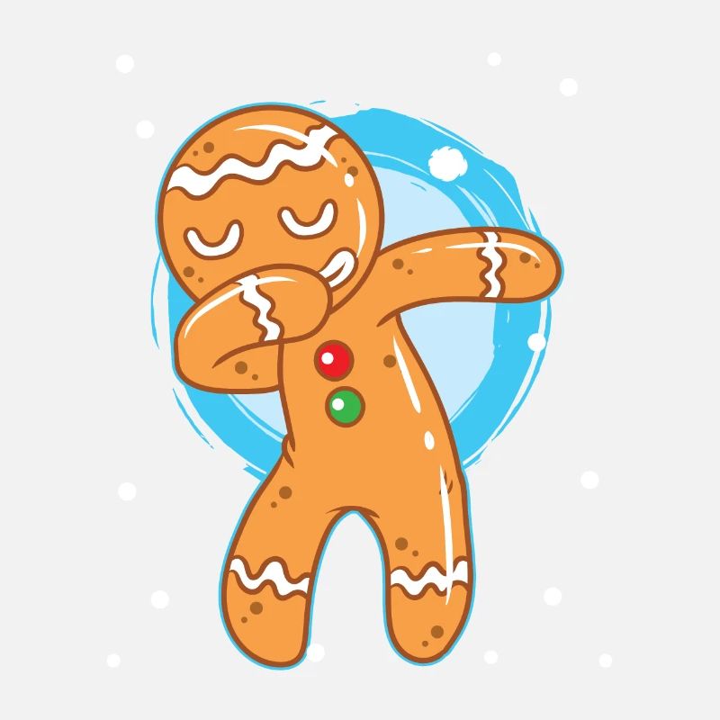 Weihnachten Lebkuchenmann Dab