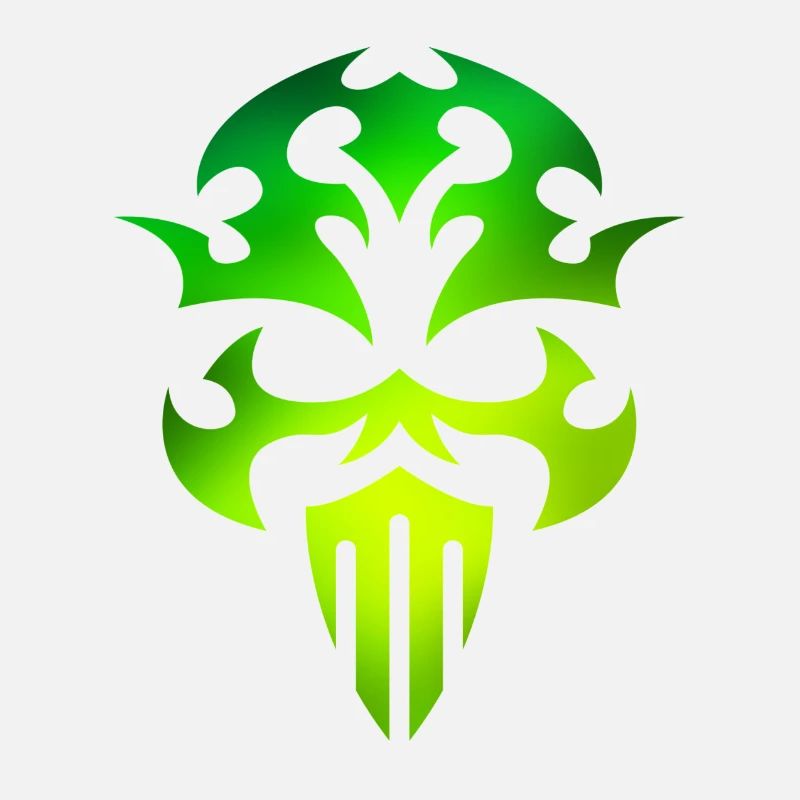 Crâne vert