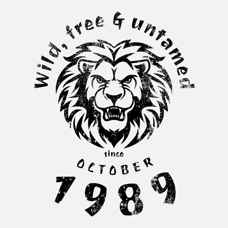 35. Geburtstag Wild, free & untamed since 10/1989