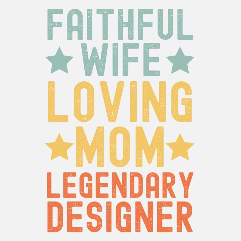 Treue Ehefrau Liebevolle Mutter Designerin