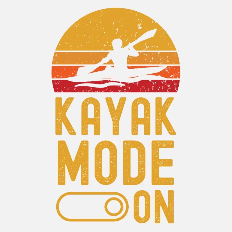 Kayak Mode on retro vintage