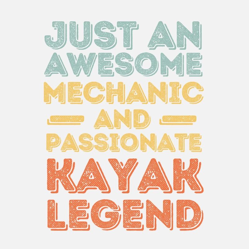 Mechanic kayak retro