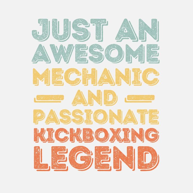 Mechanic kickboxing retro