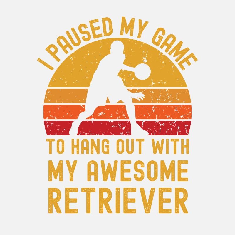 Basketball und Retriever