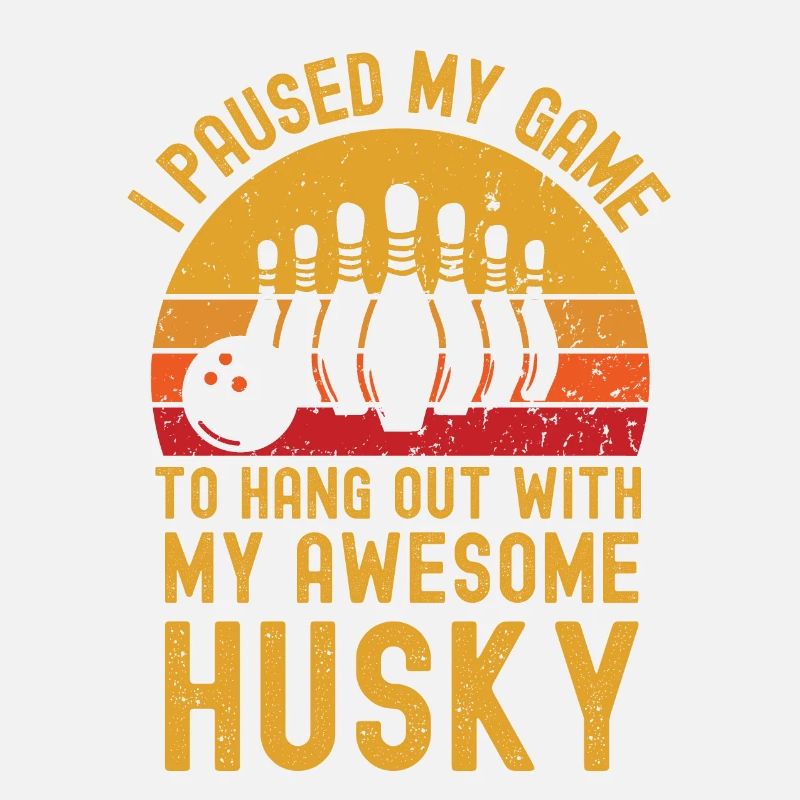 Bowling et husky
