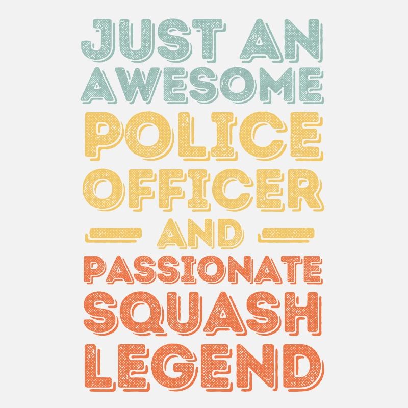 Policier Squash rétro