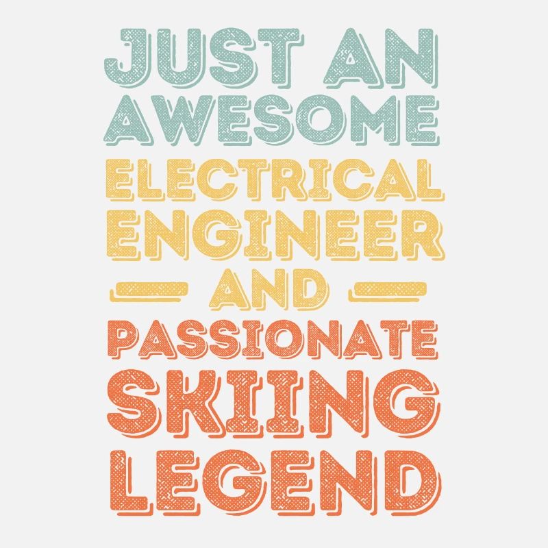 Electrical engineer ski retro
