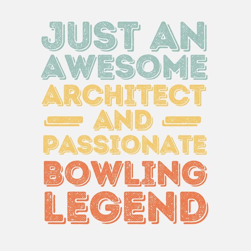 Architecte Bowling rétro