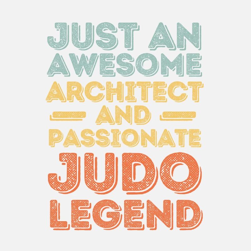 Architecte Judo rétro