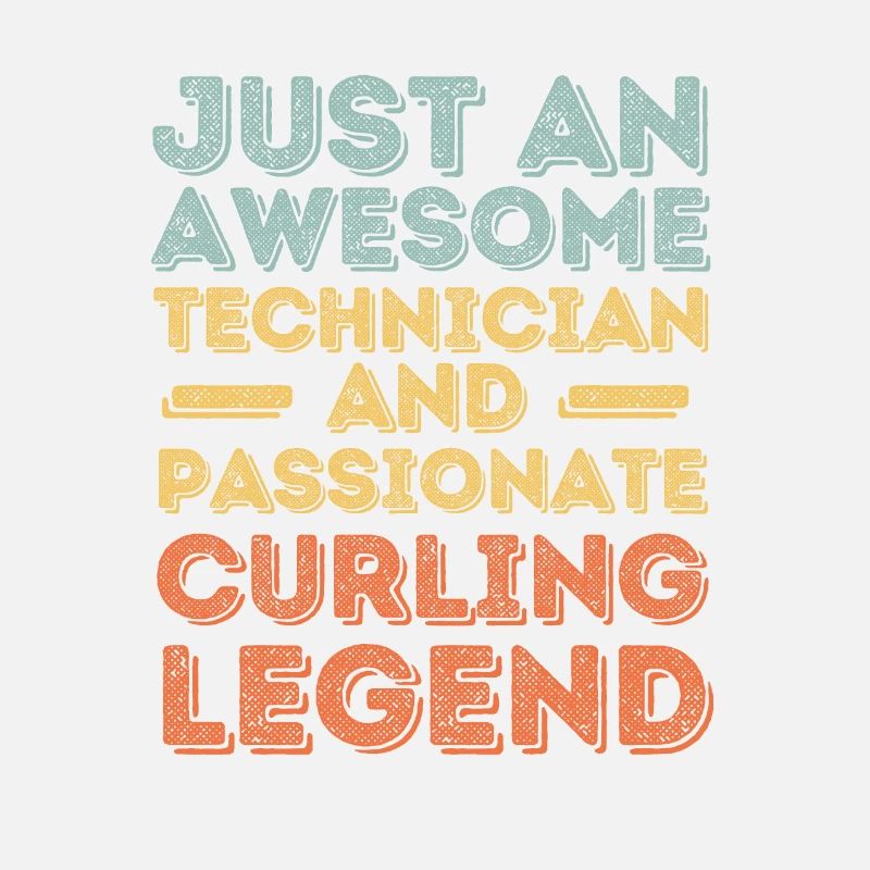 Techniker Curling retro
