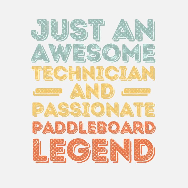 Techniker Paddleboard retro