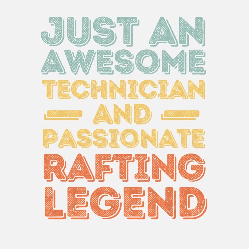 Techniker Rafting retro