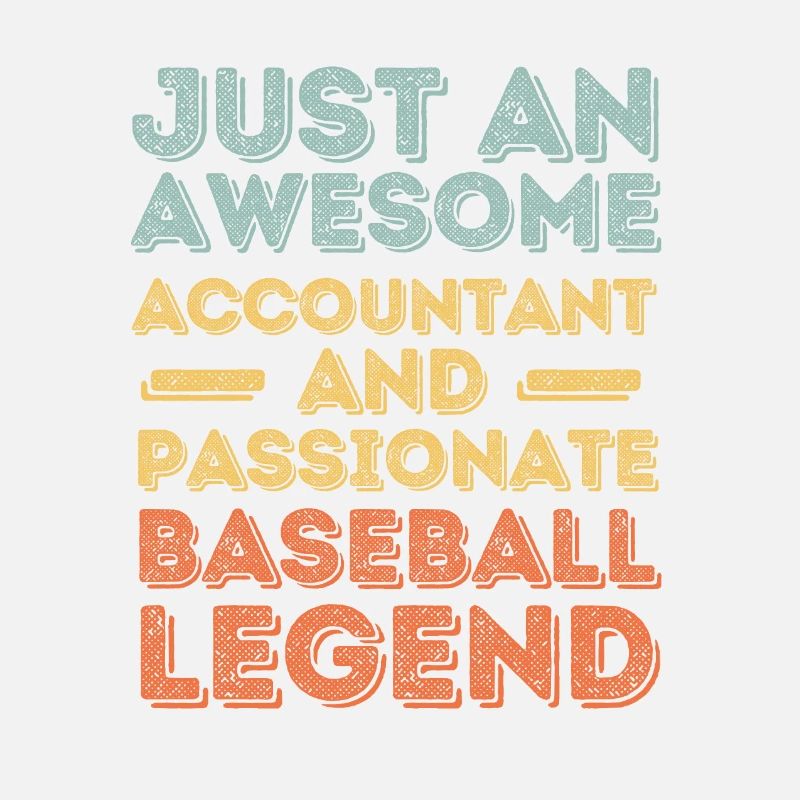 Buchhalter Baseball retro