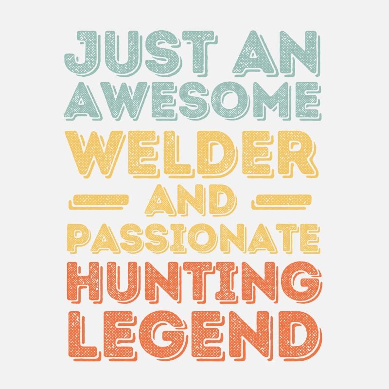 Welder hunting retro