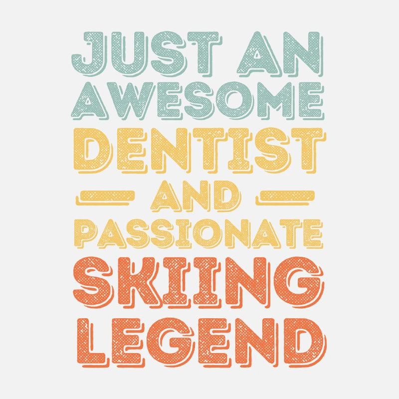 Dentist Ski retro