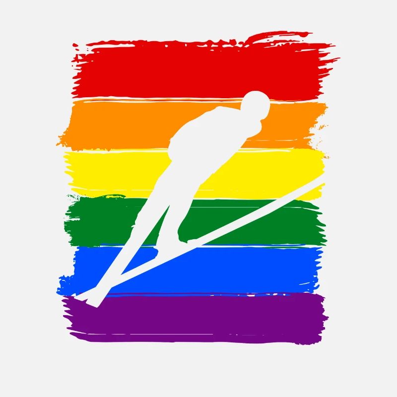 Skispringen LGBT Pride